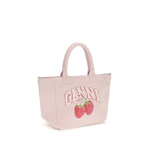 Bolso de Hombro de Poliéster Reciclado Multicolor Ganni