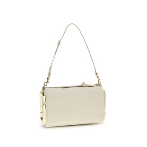Bolso de hombro Bos Taurus de piel de ternera beige de Marc Jacobs