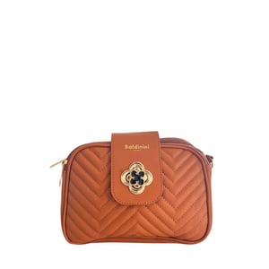Bolso cruzado para mujer Baldinini Trend marrón de PU