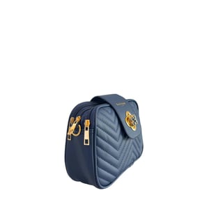 Bolso bandolera de mujer Baldinini Trend azul PU