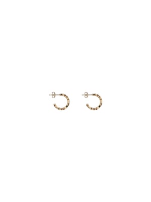 Pendientes de latón dorado Versace