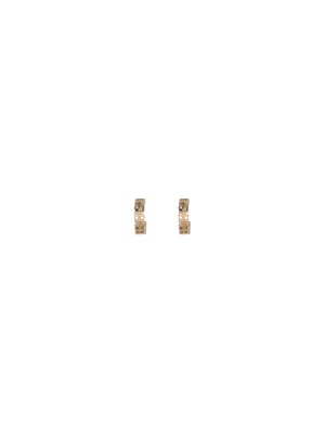 Pendientes de latón dorado Versace