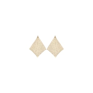 Pendientes de latón dorado Rabanne
