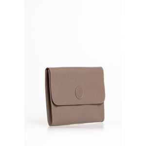 Clutch para hombre Trussardi de poliéster marrón