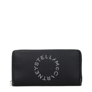 Cartera de Cuero Negra Stella McCartney