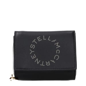 Cartera de Cuero Negra Stella McCartney