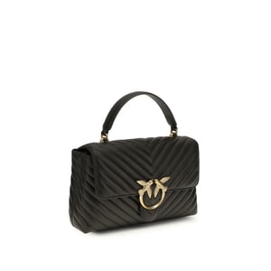 PINKO Bolso Bicolor de Cuero de Ternera Bos Taurus