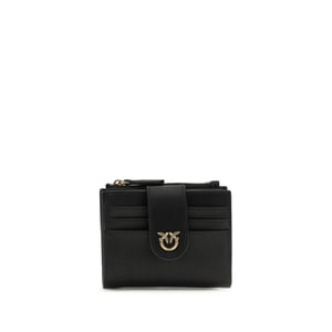 Cartera PINKO de piel de ternera negra Bos Taurus