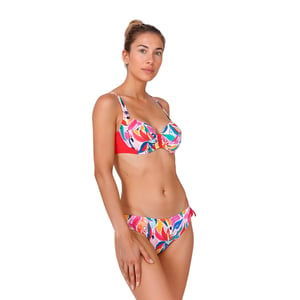 Bikini para mujeres con varilla y panties ajustables TEGB0425C