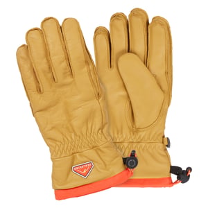 Guantes de senderismo de cuero impermeables con Control de Fusión para hombres y mujeres