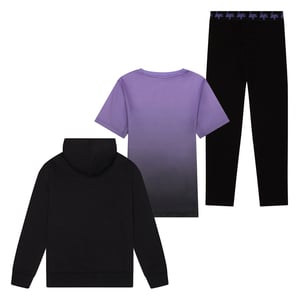 Conjunto de 3 Piezas para Niñas: Sudadera Incept, Blusa de Manga Corta y Leggings