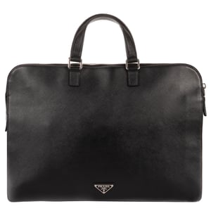 Prada Business Bag  en  negro Cuero de ternero