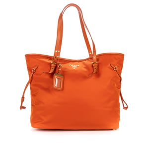 Prada Tessuto Nylon  en  naranja Lienzo