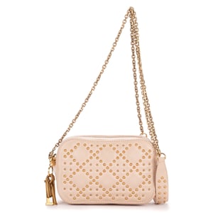 Dior Mini Studded Lady Dior Mini en  rosa Cuero de ternero
