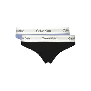 Calvin Klein Tanga de Modal Azul Claro para Mujer