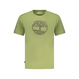 Camisa de Hombre de Algodón Verde Timberland