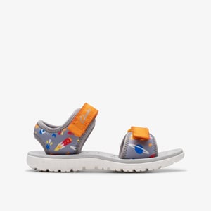Surfing Tide Kid Grey/Orange Sandalias