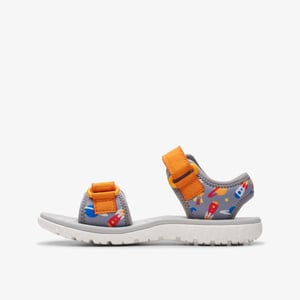 Surfing Tide Kid Grey/Orange Sandalias