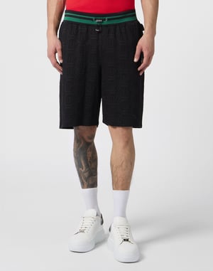 Tracksuit Shorts Jacquard Monogram