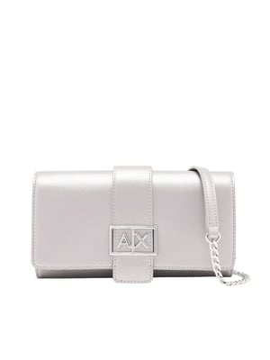 Bolso de hombro Armani Exchange Signature para mujer