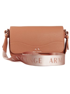 Bolso de hombro Armani Exchange Signature para mujer