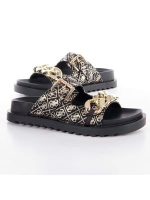 Sandalias Guess Fatema con logo para mujer 4G