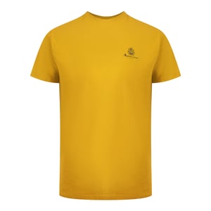 Camiseta Aquascutum Active Con Logo Pequeño, Té Chai