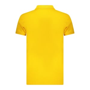 Polo Amarillo Con Logo De Triángulo De Iceberg
