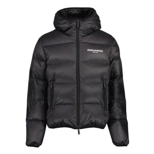 Chaqueta De Plumas Negra Dsquared2