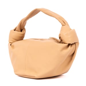 Bottega Veneta Double Mini Knot Hobo bag Mini en  beige Cuero de ternero