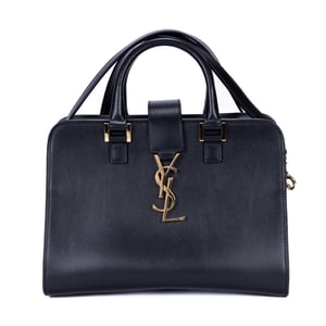 Yves Saint Laurent Baby Cabas  en  negro Cuero de ternero