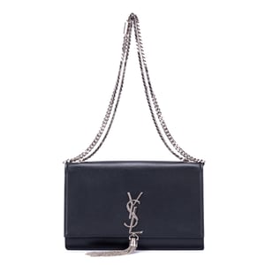 Yves Saint Laurent Medium Kate Wallet on Chain Medium en  negro Cuero de ternero