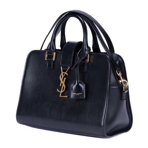 Yves Saint Laurent Baby Cabas  en  negro Cuero de ternero