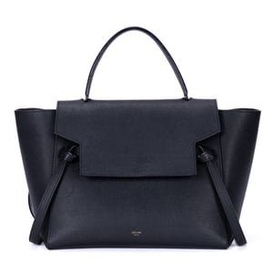 Celine Mini Belt Bag  en  negro Cuero de ternero