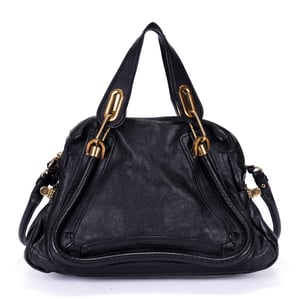 Chloé Medium Paraty Medium en  negro Cuero de ternero