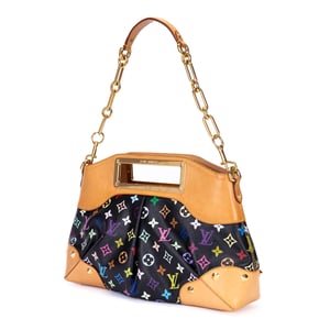 Louis Vuitton Ltd. Ed. Takashi Murakami Multicolore Judy MM en  negro Lienzo recubierto