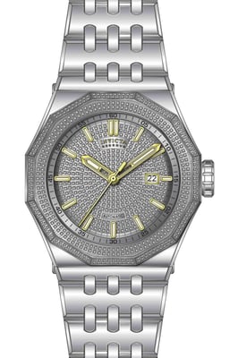 Invicta Reserve 50441 Reloj de Hombre - Movimiento Automático - Acero Inoxidable con Esfera Plateada - 48 mm