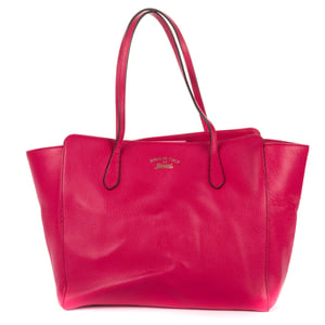 Gucci Swing Shopper Tote  en  rosa Cuero de ternero