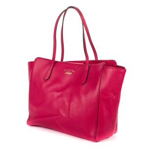 Gucci Swing Shopper Tote  en  rosa Cuero de ternero