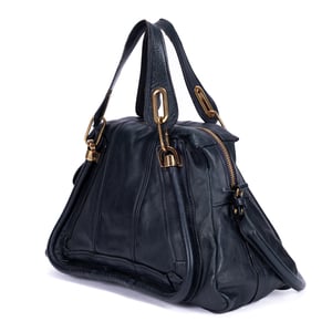 Chloé Medium Paraty Medium en  Marina Cuero de ternero
