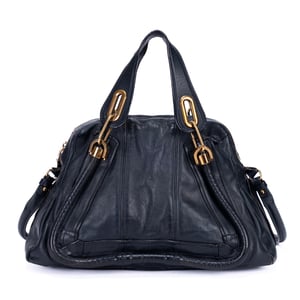 Chloé Medium Paraty Medium en  Marina Cuero de ternero