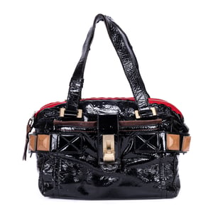 Chloé Tote Bag  en  negro Cuero de becerro