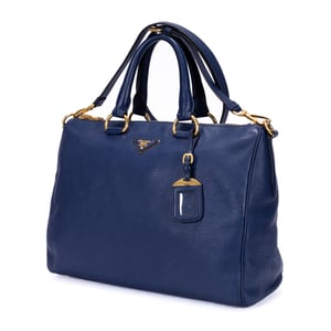 Prada Shopping Tote  en  gris Cuero de ternero