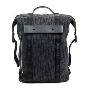Dior Safari Backpack  en  negro Lienzo