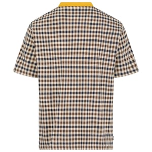 Camiseta Aquascutum Active Iconic Check Beige