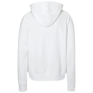 Sudadera Con Capucha Blanca Dsquared2 Cool Fit Con Logo De La Hoja De Arce
