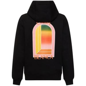 Sudadera Negra Con Logotipo De Arco Degradado De Casablanca