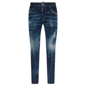 Jeans Dsquared2 Skater Jean Con Parches Reforzados Y Efecto Desgastado