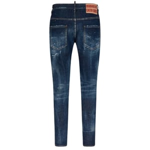 Jeans Dsquared2 Skater Jean Con Parches Reforzados Y Efecto Desgastado