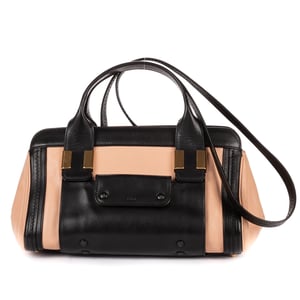 Chloé Little Alice Small en  negro Cuero de ternero